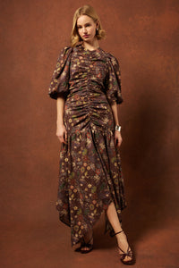 Viviana Dress in Rouge