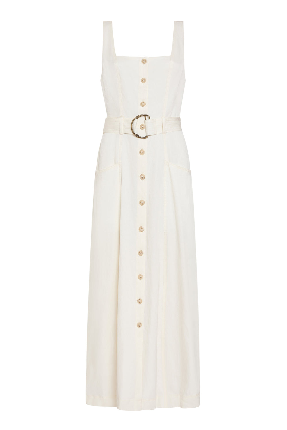 Whitner Dress in Ivory