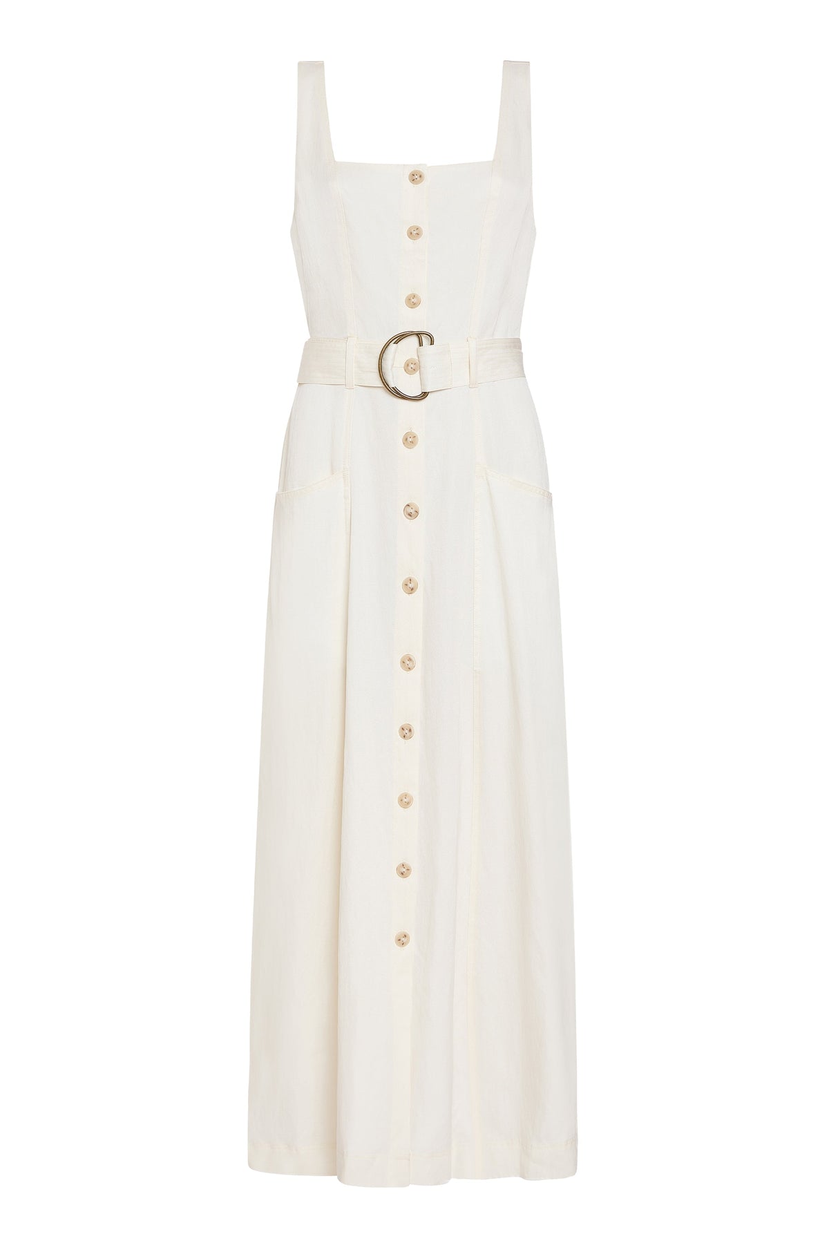Whitner Dress in Ivory