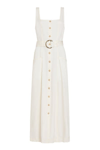 Whitner Dress in Ivory