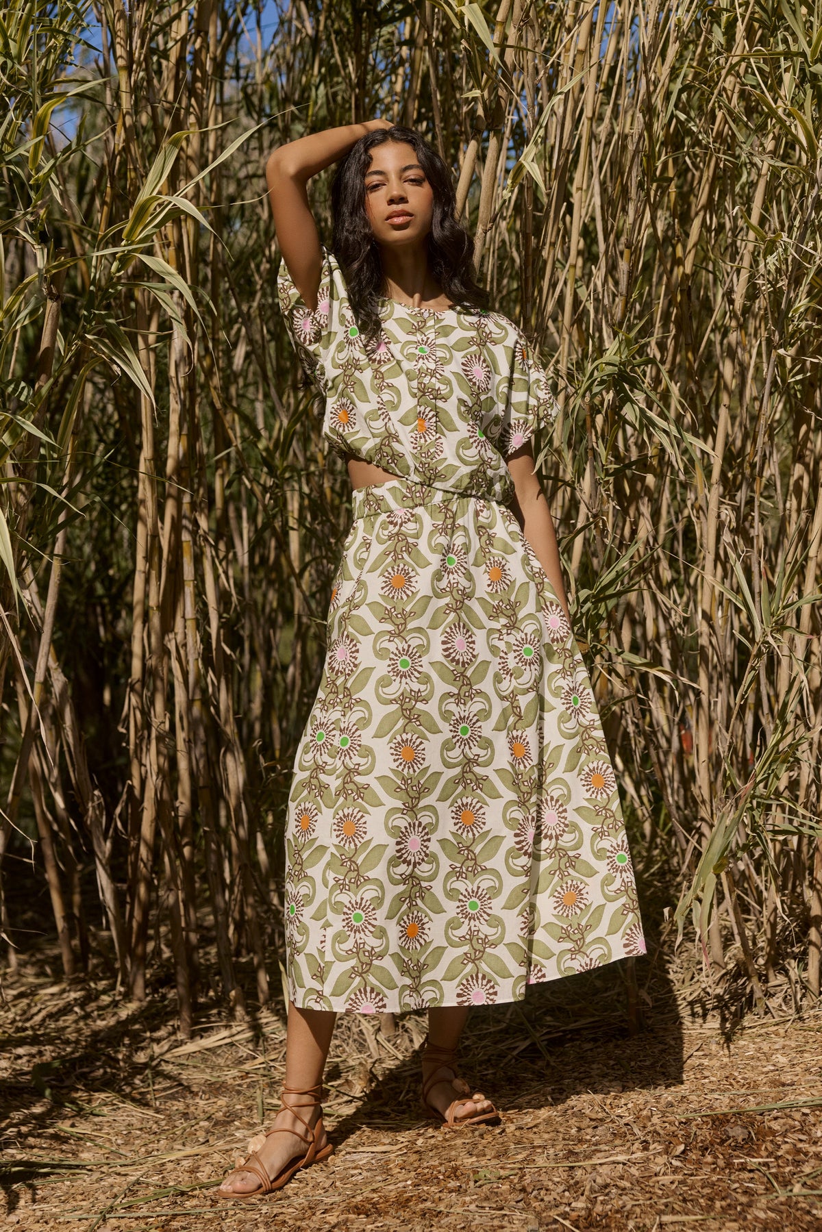 Sasha Skirt in Jardin
