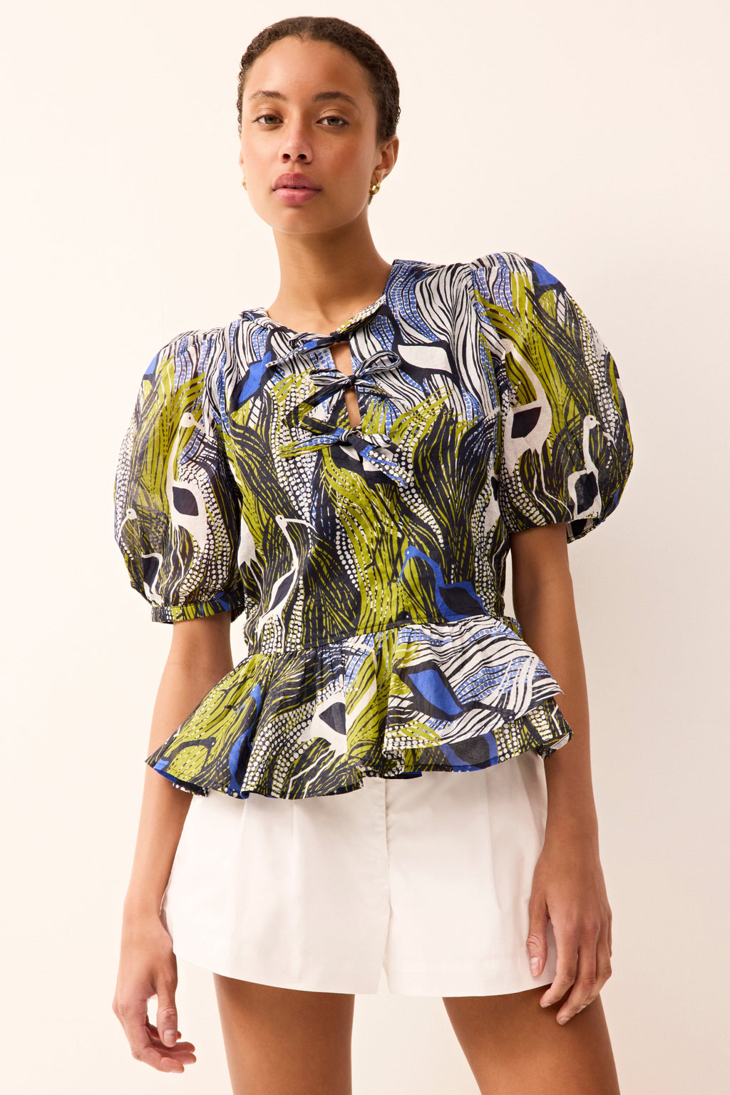 Estella Top in Heron