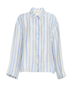 Nico Beach Shirt in Agua