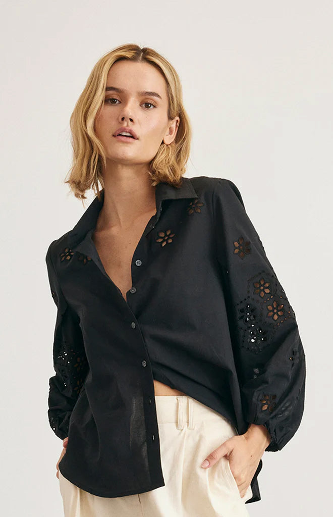 Marina Top in Black