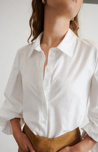 Marina Top in Optic White