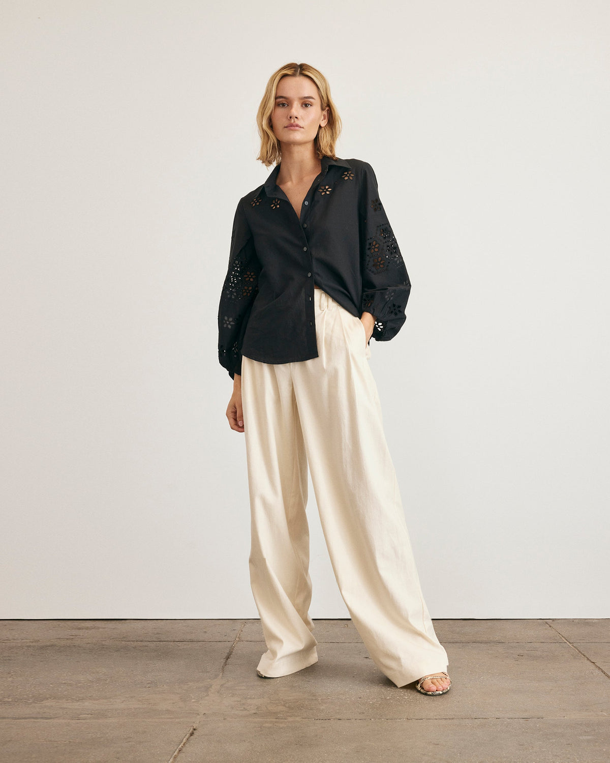 Marina Top in Black