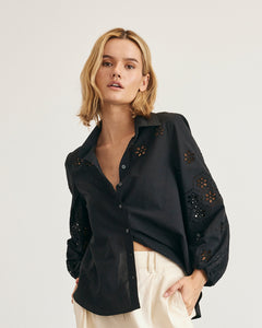 Marina Top in Black