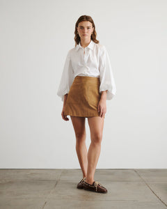 Marina Top in Optic White