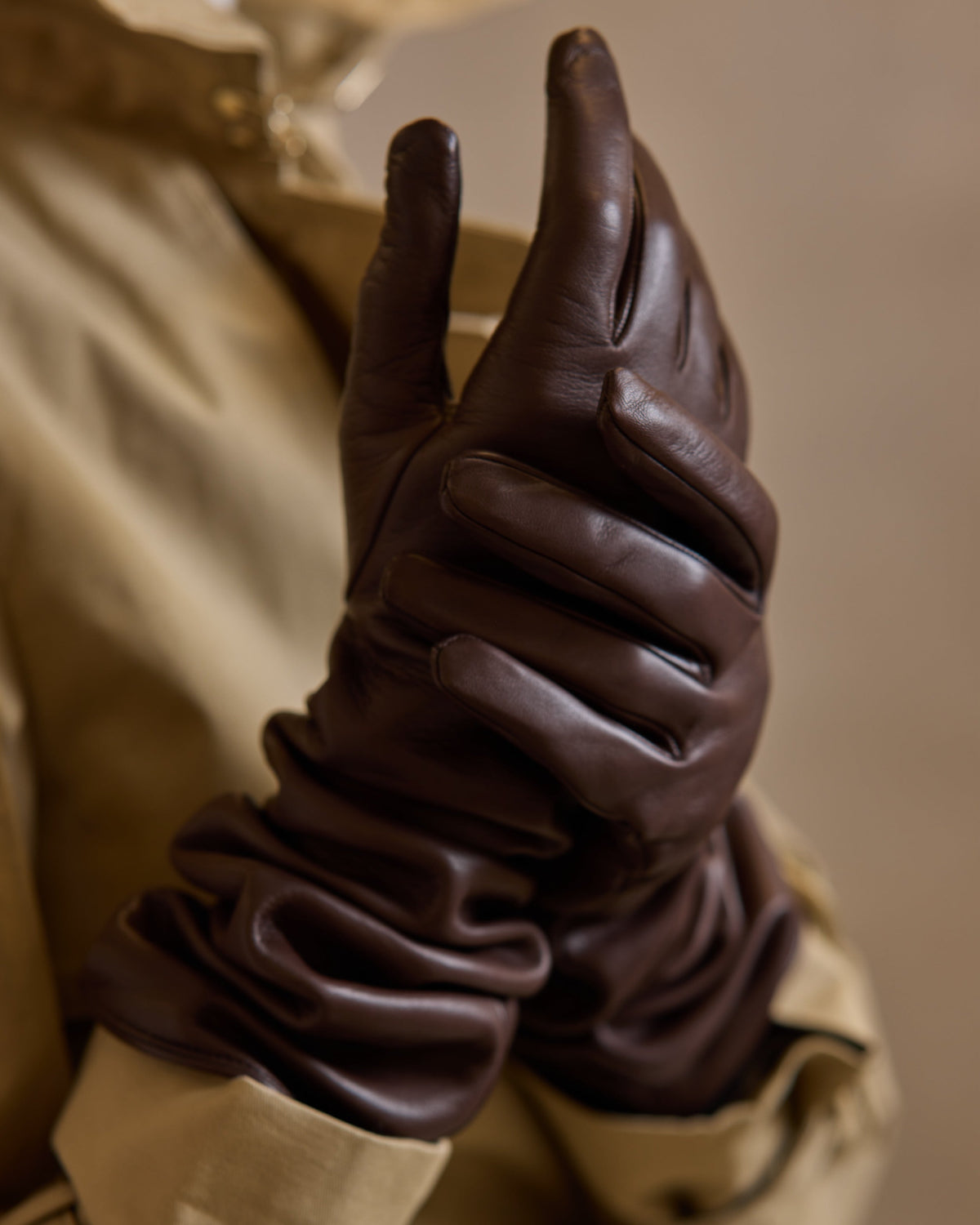 Babe 46 in Nappa Chocolate