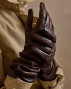 Babe 46 in Nappa Chocolate