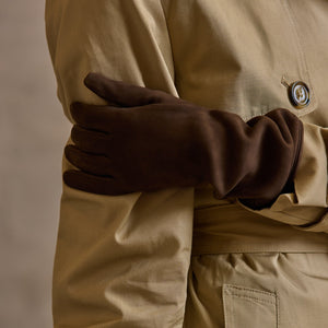 Babe 35 in Nubuck Chocolate