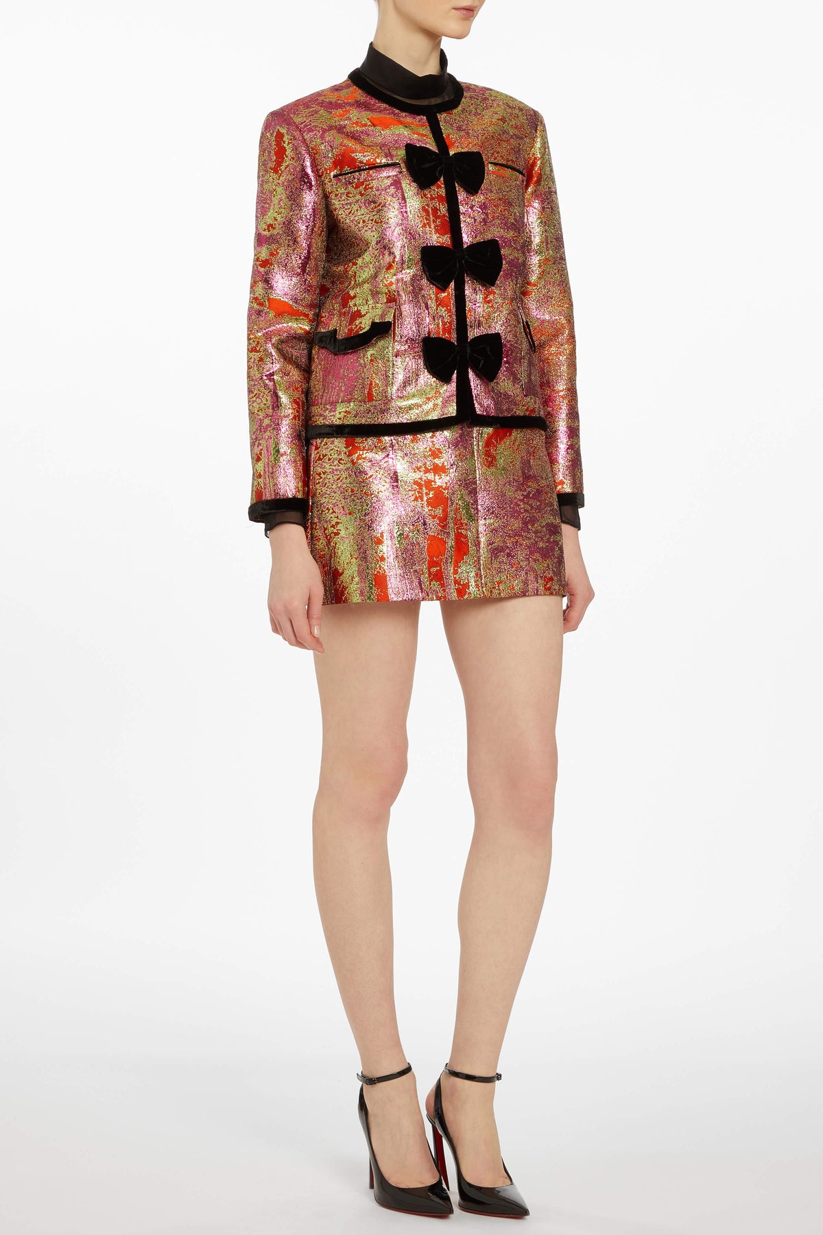 Helen Metallic Brocade Jacket