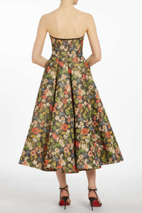 Rousseau Wildflower Ikat Dress