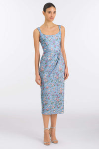 Marla Lace Wrap Skirt Midi Dress