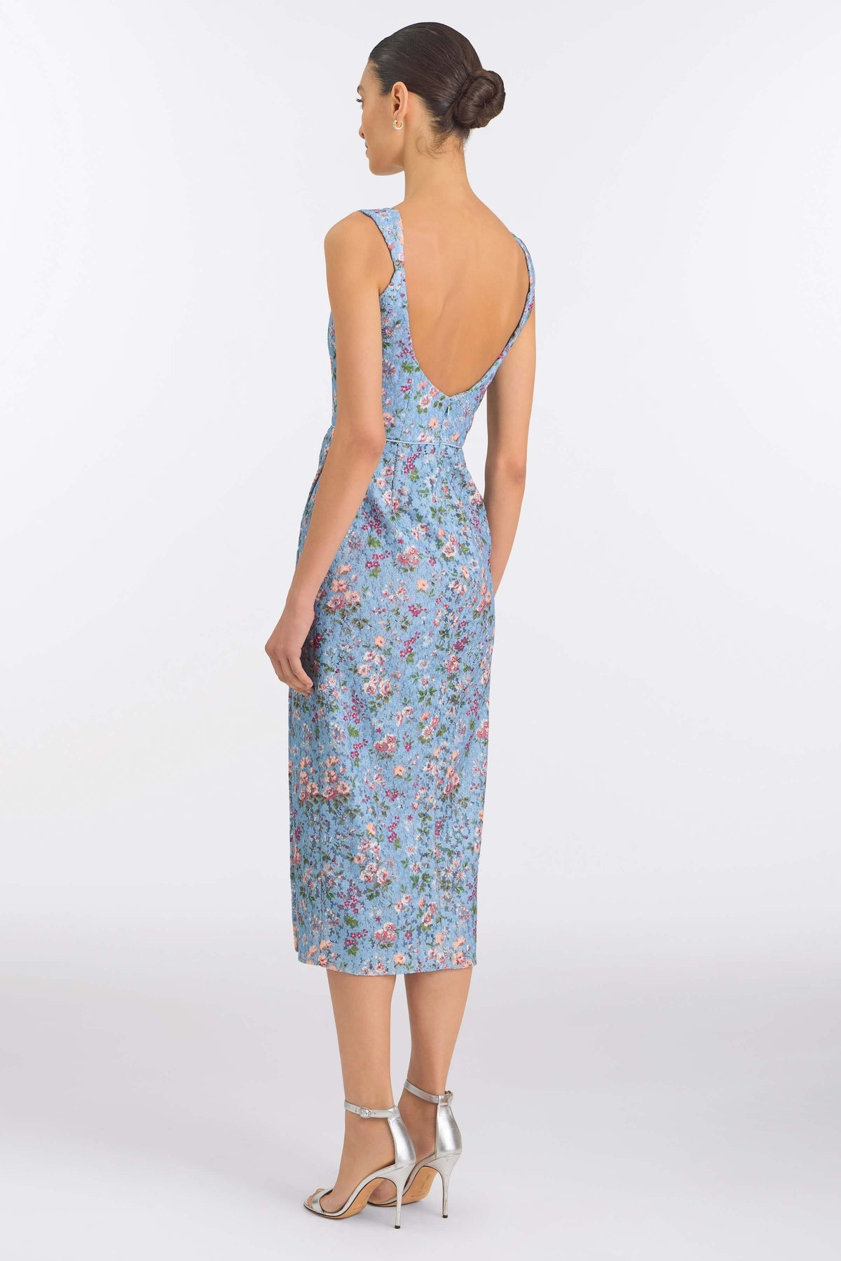 Marla Lace Wrap Skirt Midi Dress