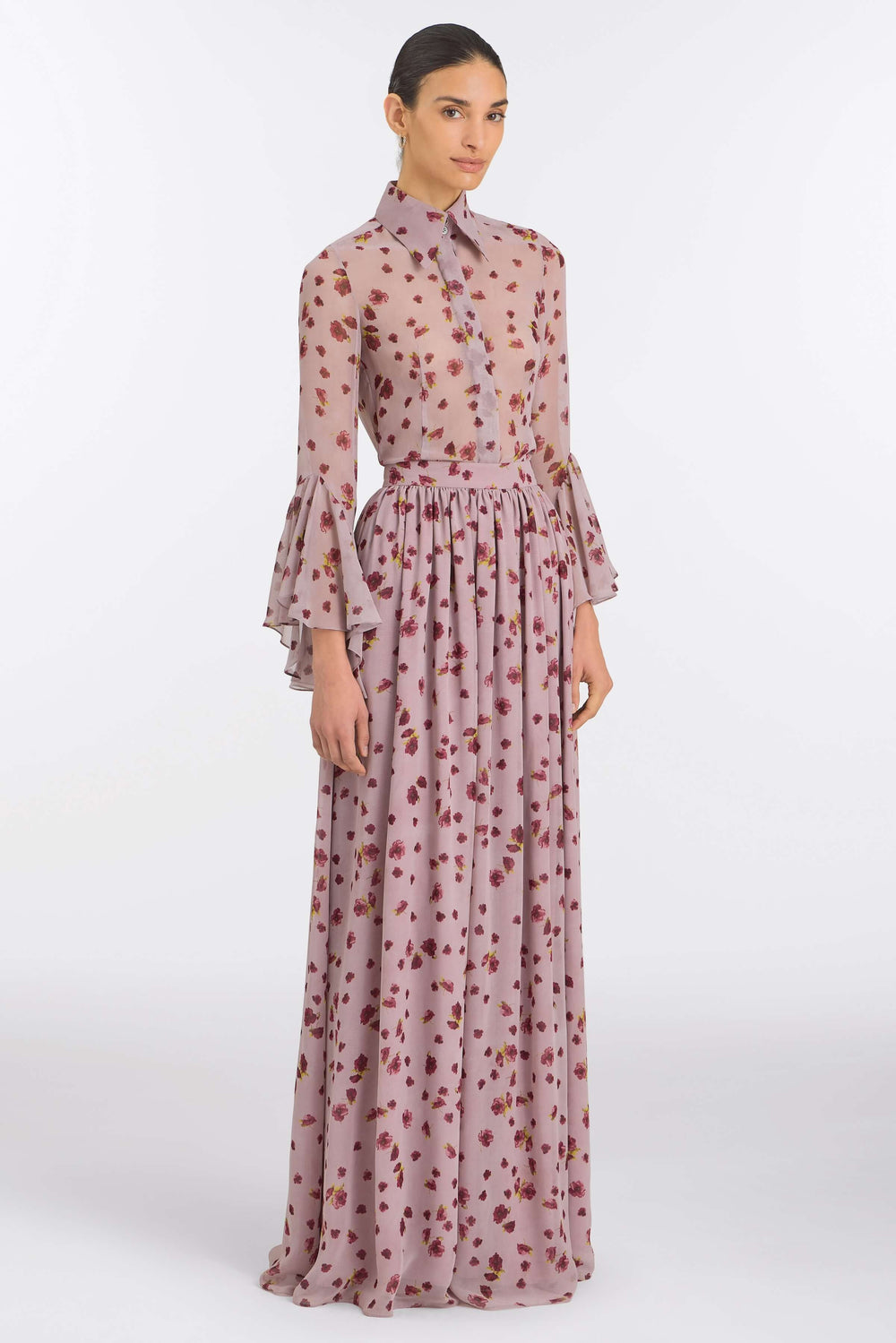 Wilma Dusty Rose Button Down
