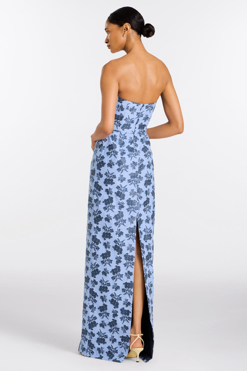 Rita Navy Bouquet Gown