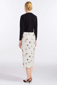 Romy Sequin Embellished Sweater