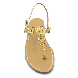 Marta Leather Thong Sandal
