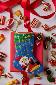 Limited Edition: Mary Engelbreit: Christmas in Full Swing Stocking