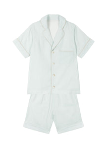 Children's Max Blue Gingham Pajamas