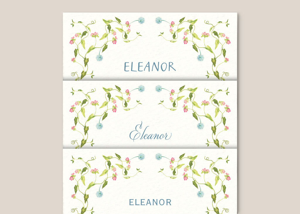 Meadow Place Cards
