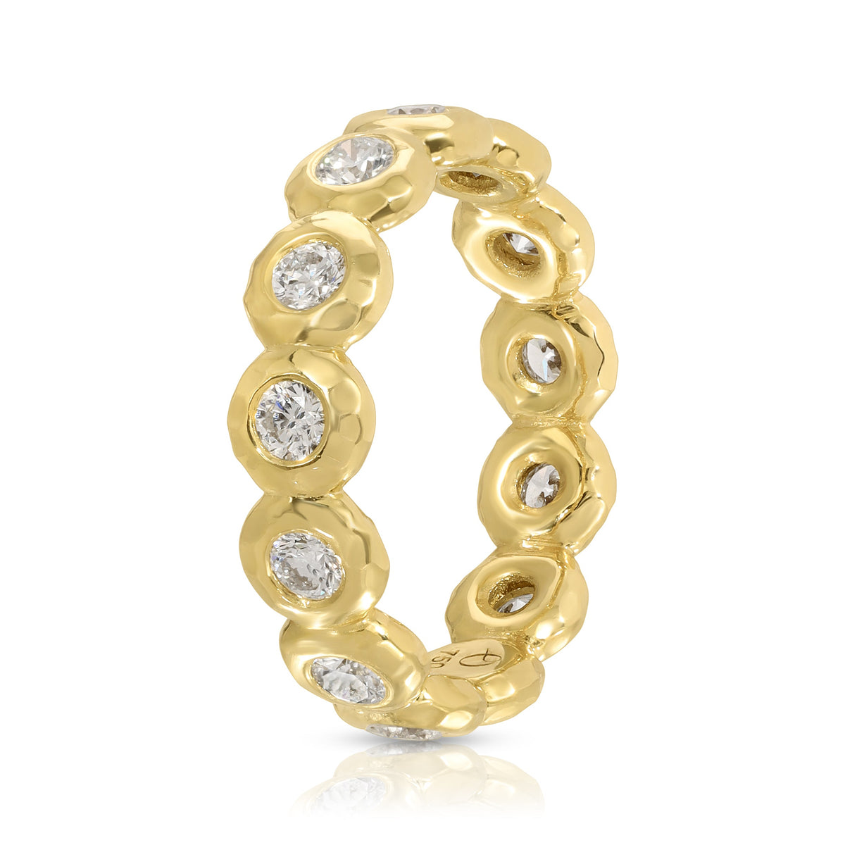 Nesting Gem Eternity Ring - Diamond - Medium