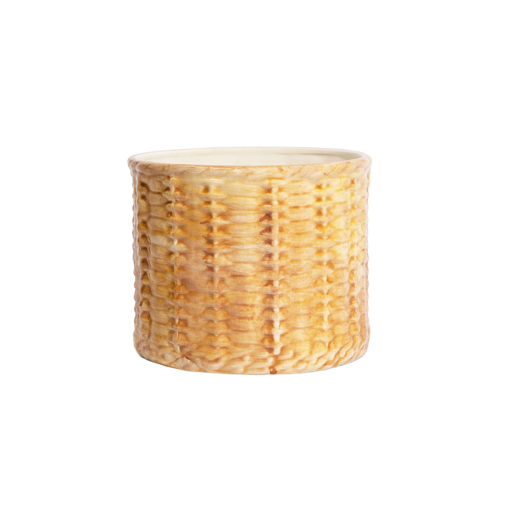 Osier Medium Cache Pot, Natural