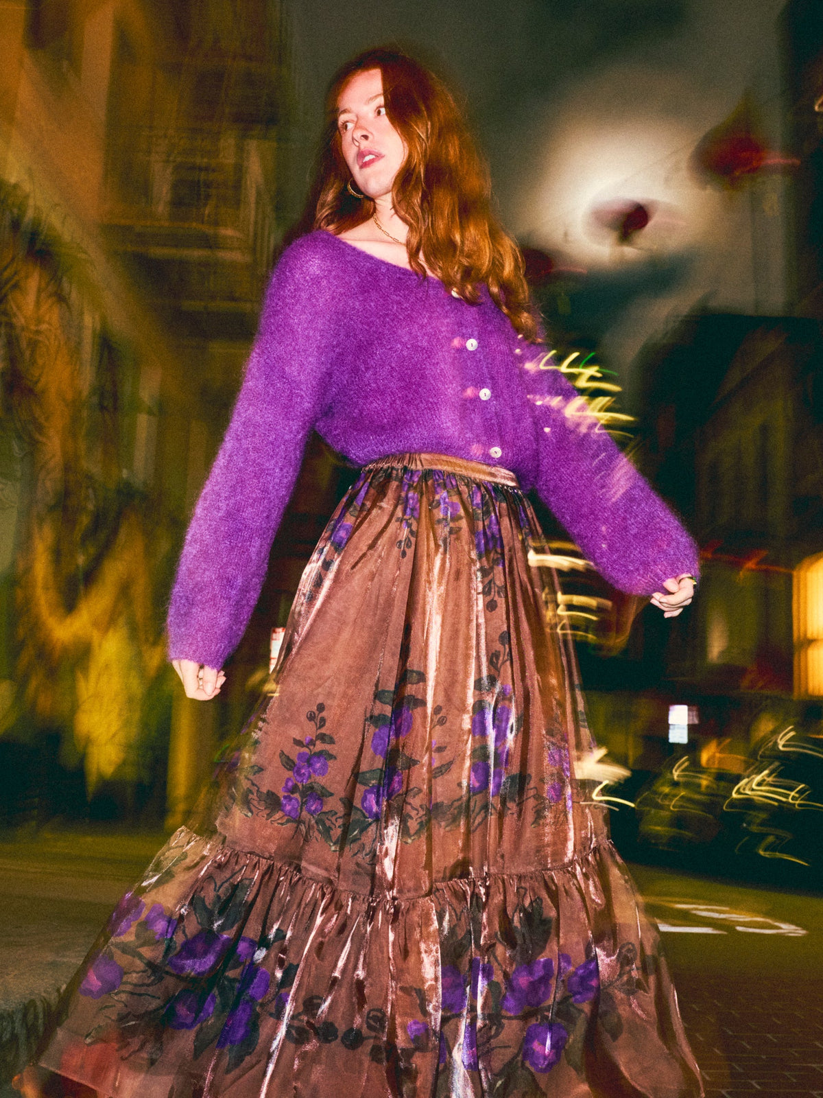 Bri Skirt x Larsen McDowell in Espresso