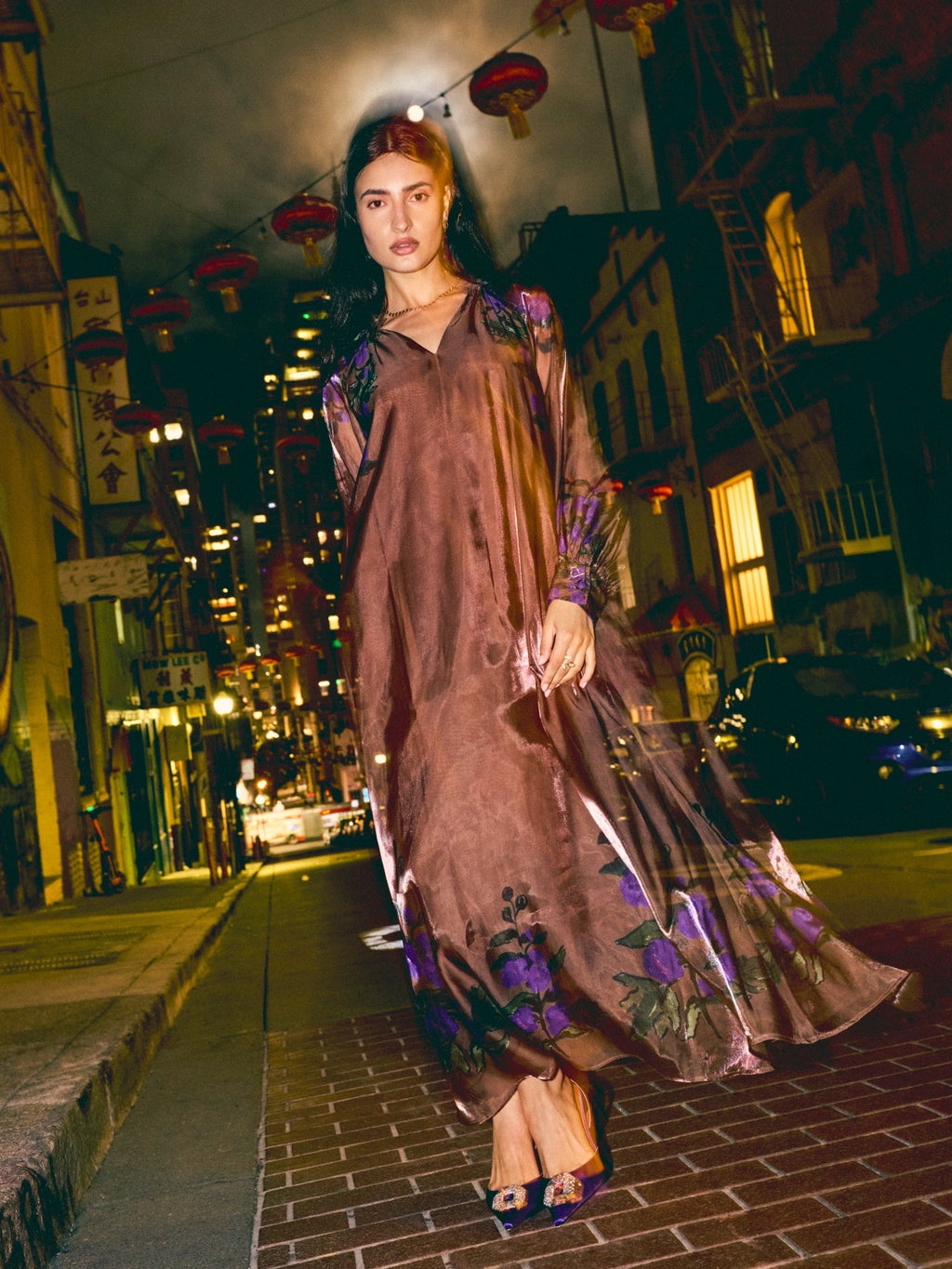 Krista Dress x Larsen McDowell in Espresso