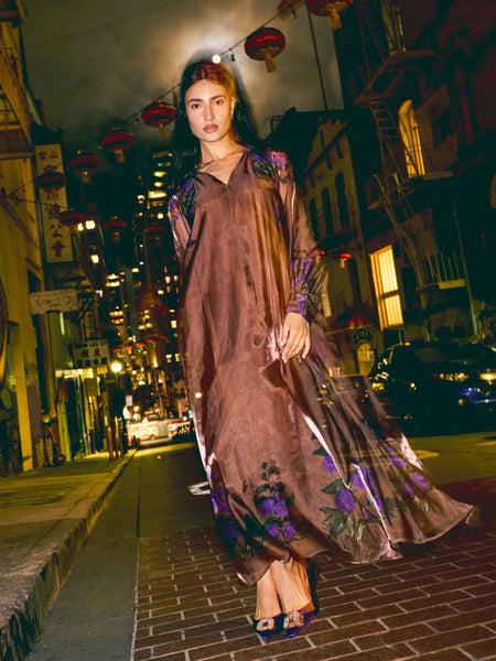 Krista Dress x Larsen McDowell in Espresso | Over The Moon