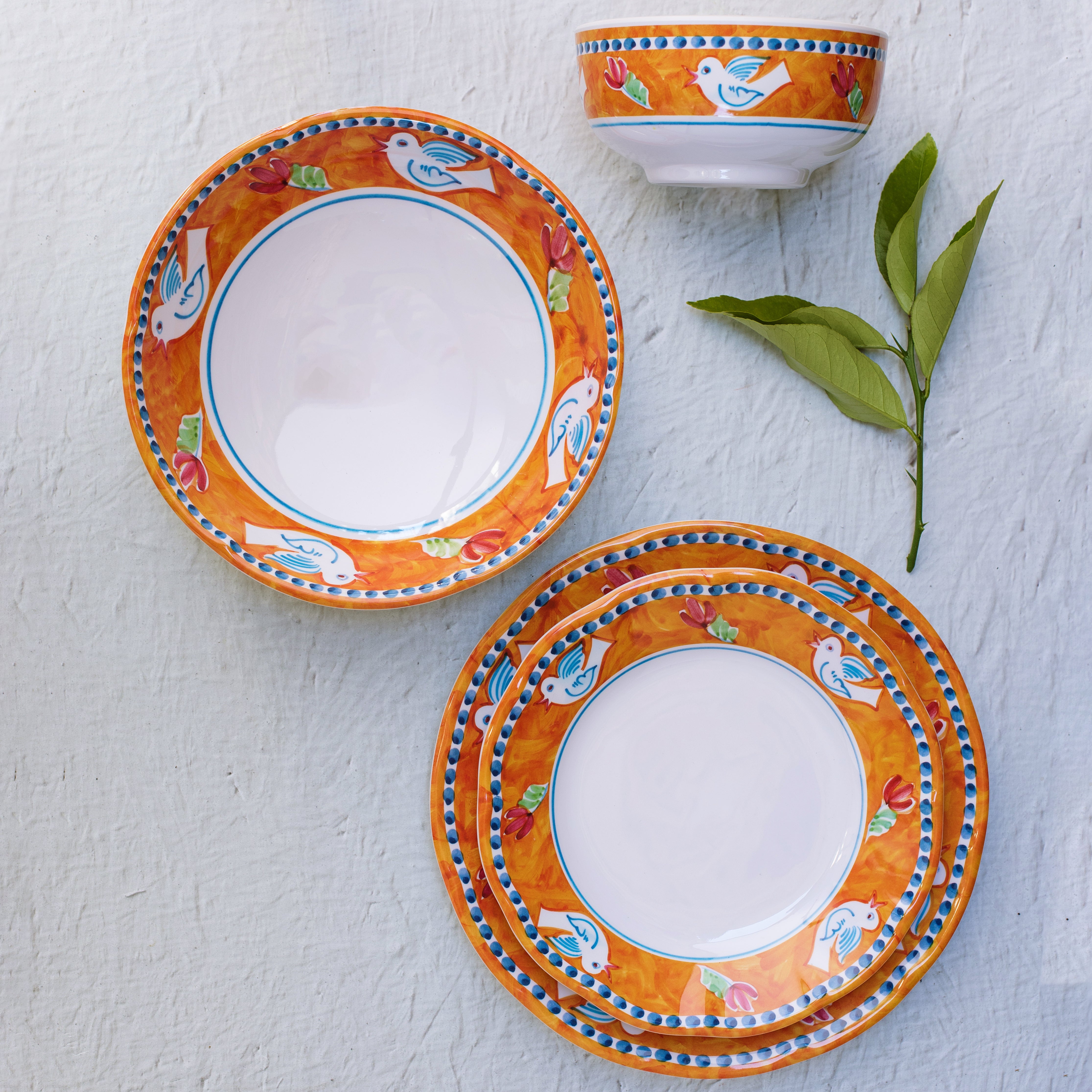 Melamine Campagna Dinner Plate