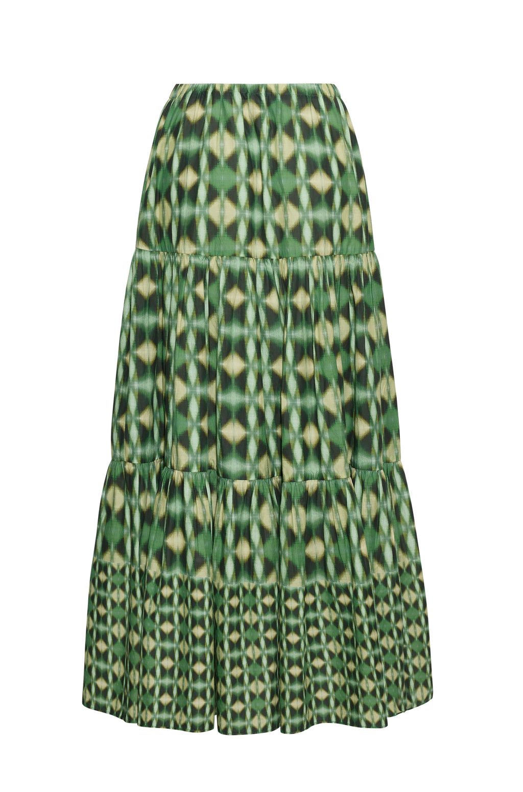 Melanie Skirt in Ashford Geo Moss