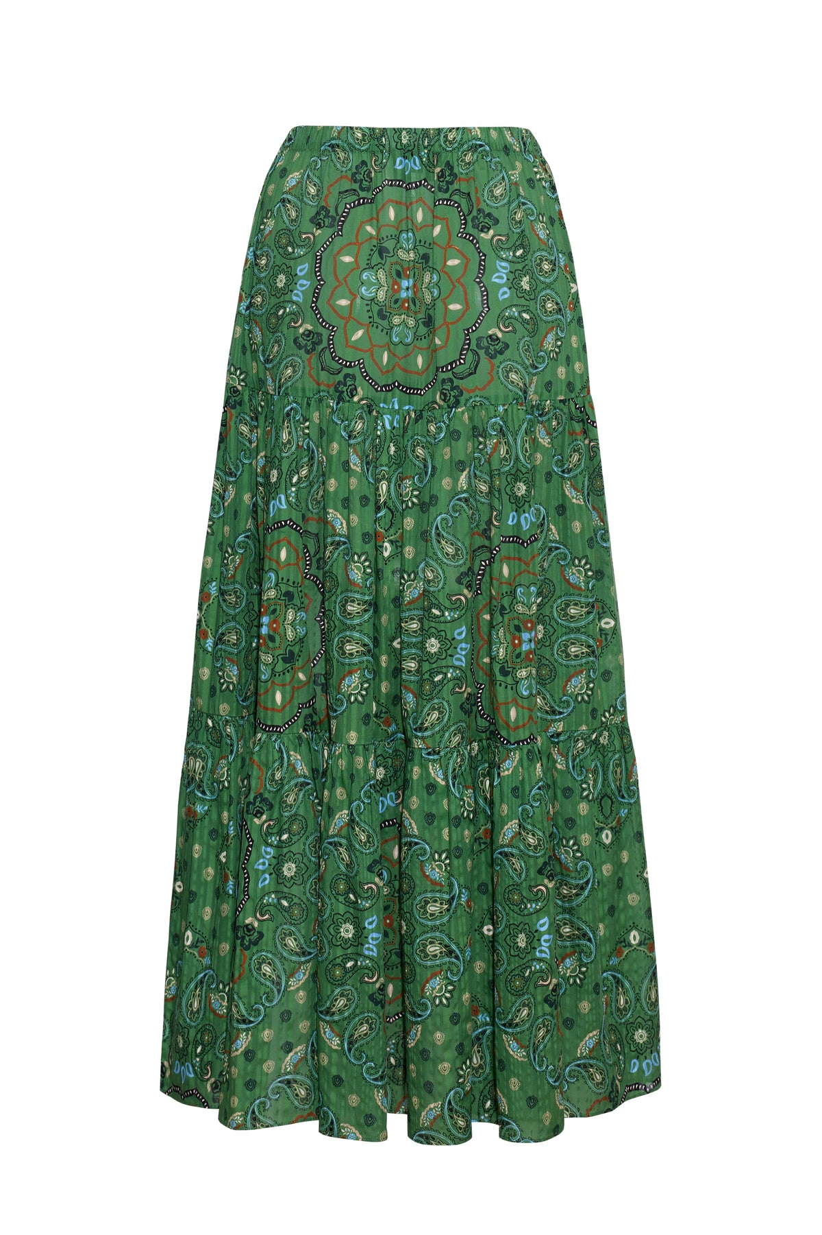 Melanie Skirt in Bandana Green