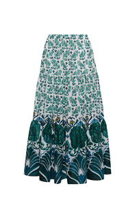Melanie Skirt in Samara Green
