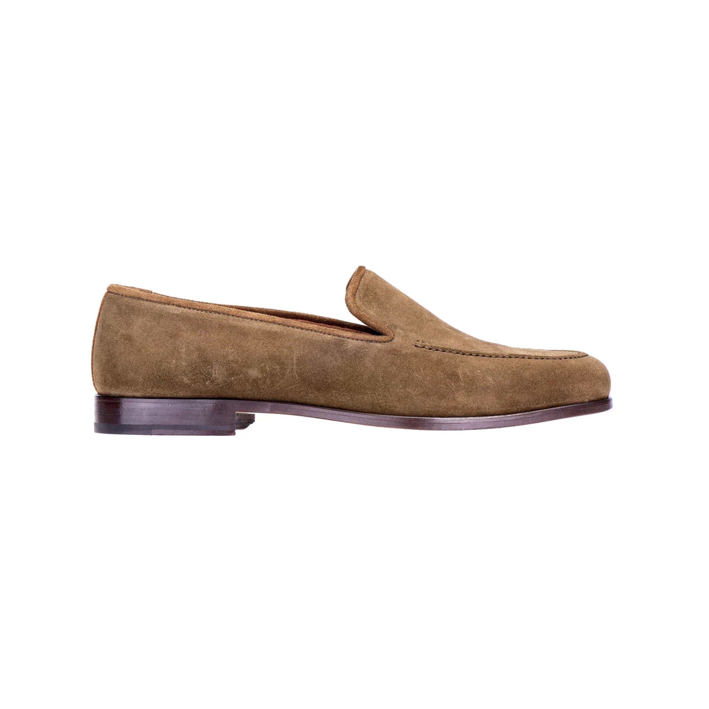 Men's Khaki Loden Suede Venetian