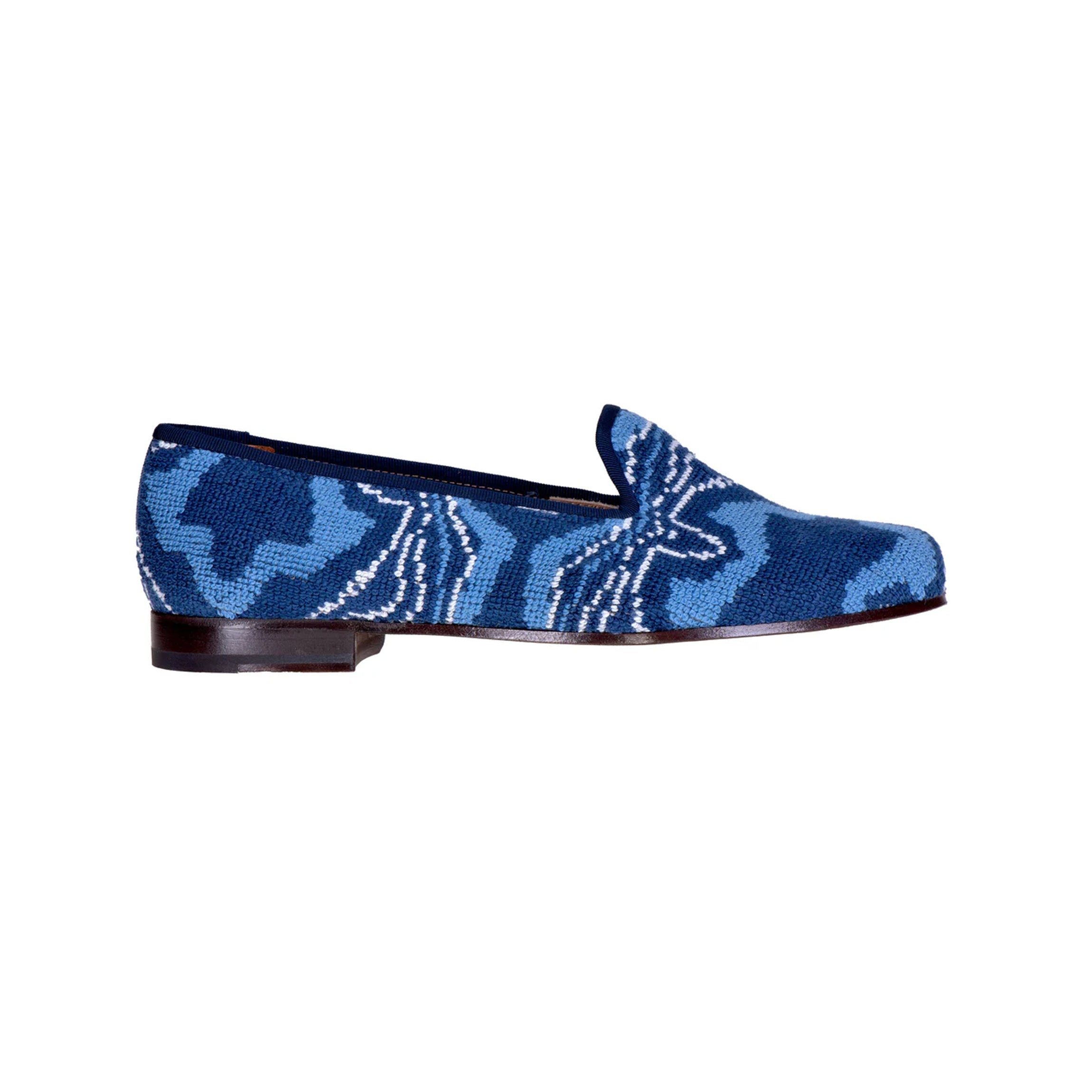 Men's Lazurite Needlepoint Slipper