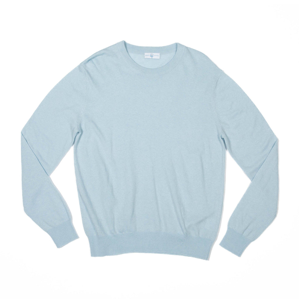 Men's Christopher Crewneck in Bailey's Bay Blue