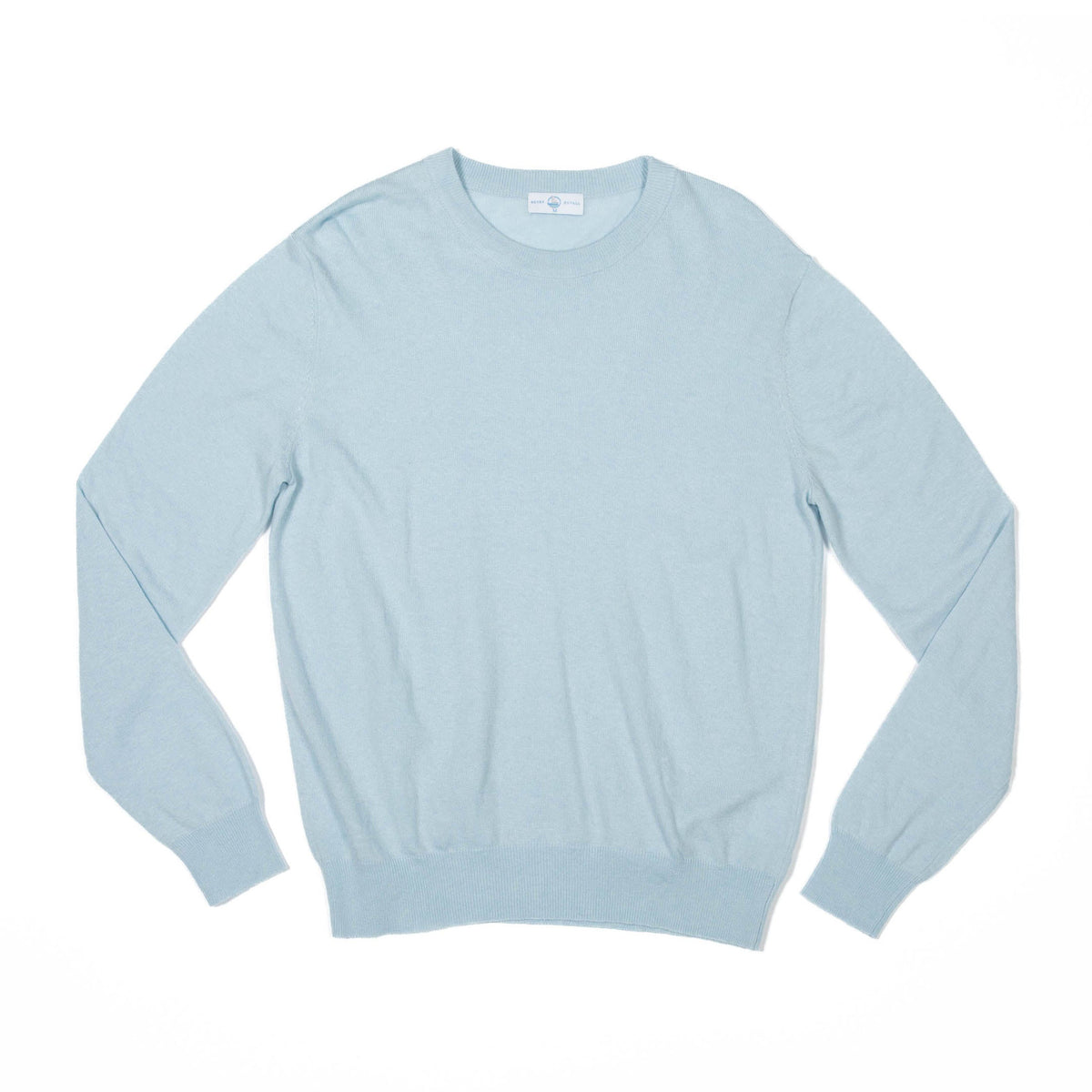 Men's Christopher Crewneck in Bailey's Bay Blue