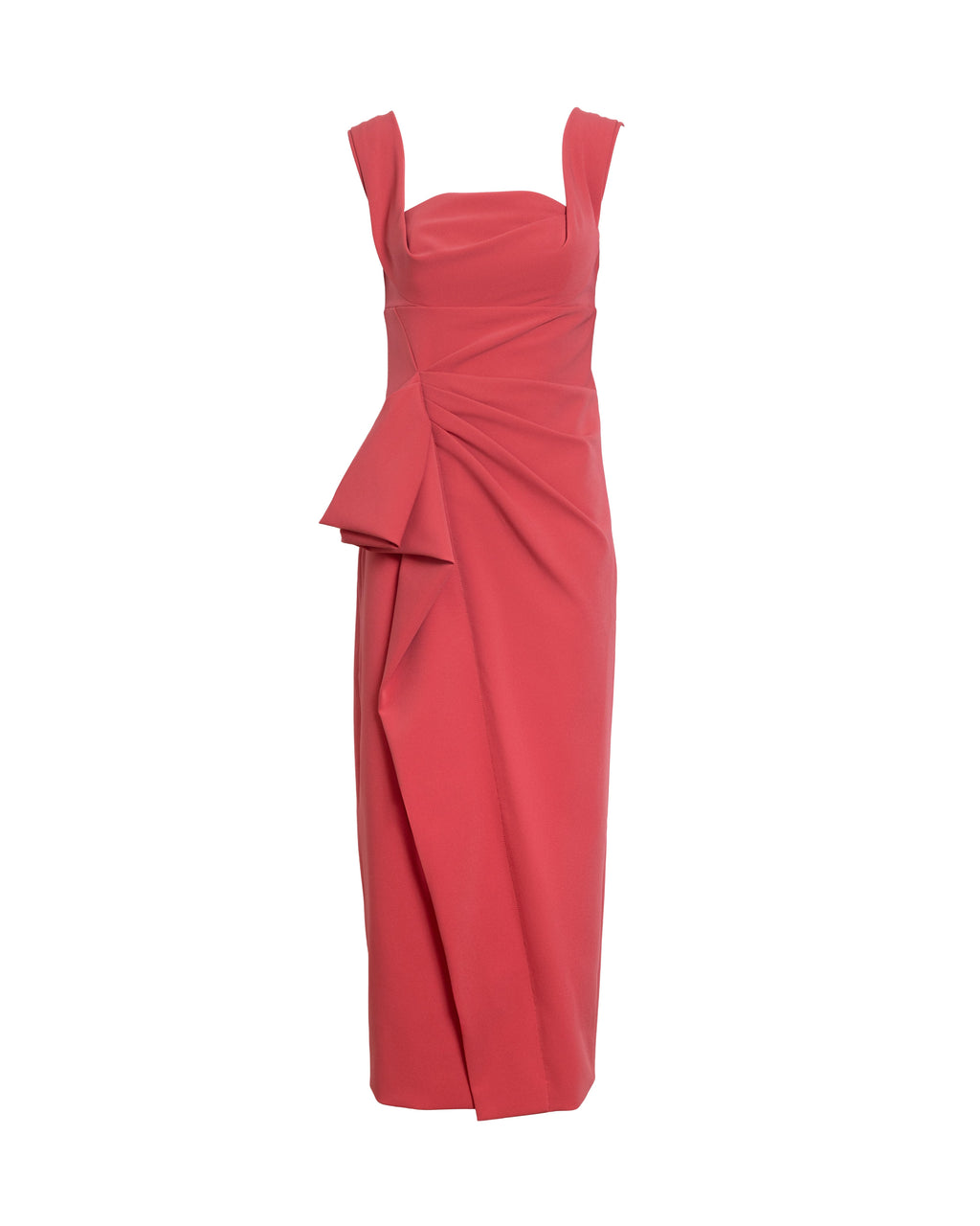 Mia Dress in Coral