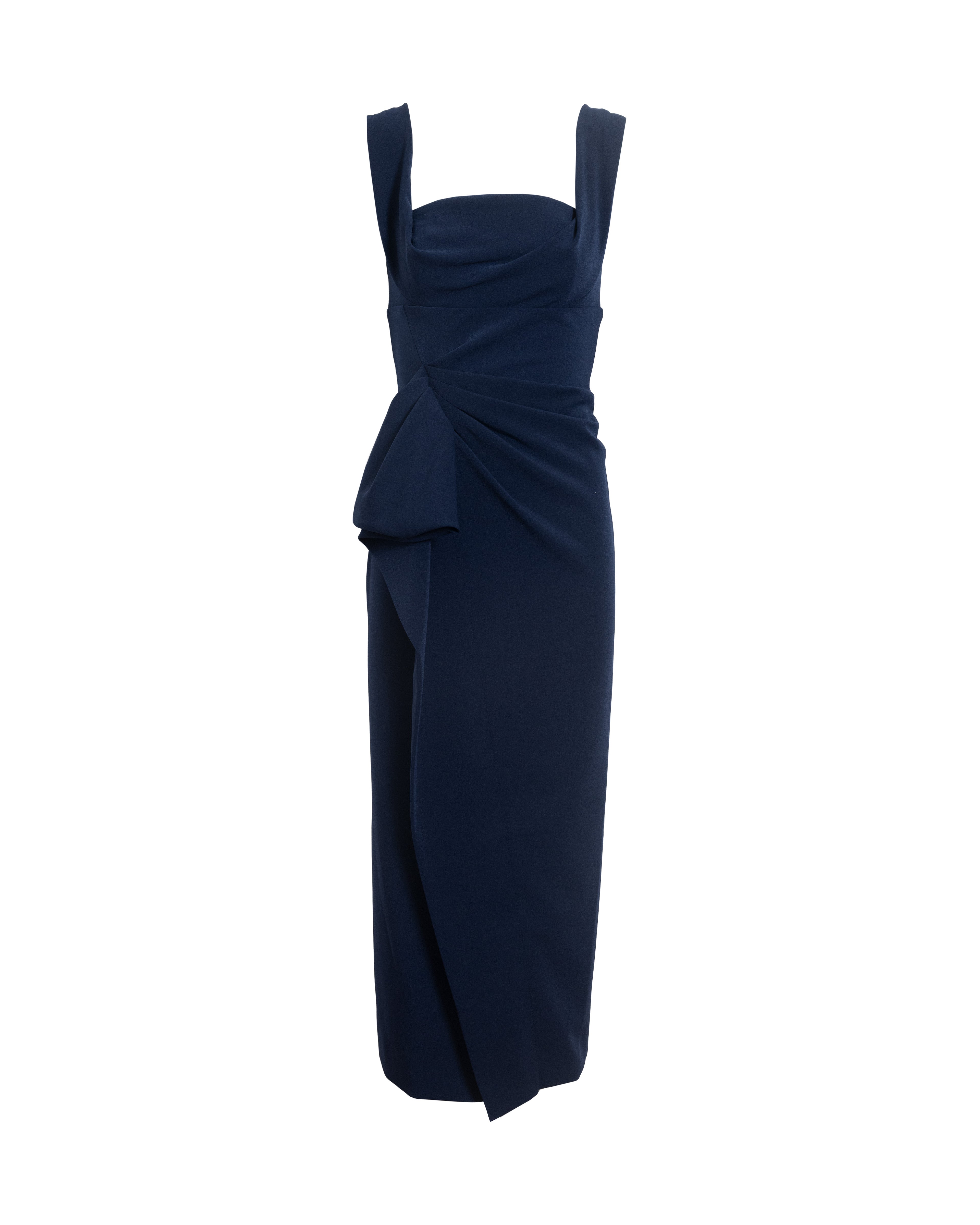 Mia Dress in Midnight