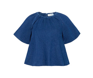 Mika Top in Blue Ridge Denim