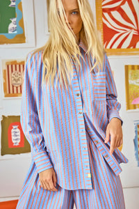 Miles Shirt in Beach Stripe