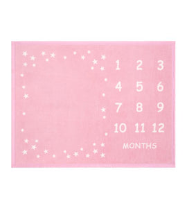 Milestone Mini Blush Blanket