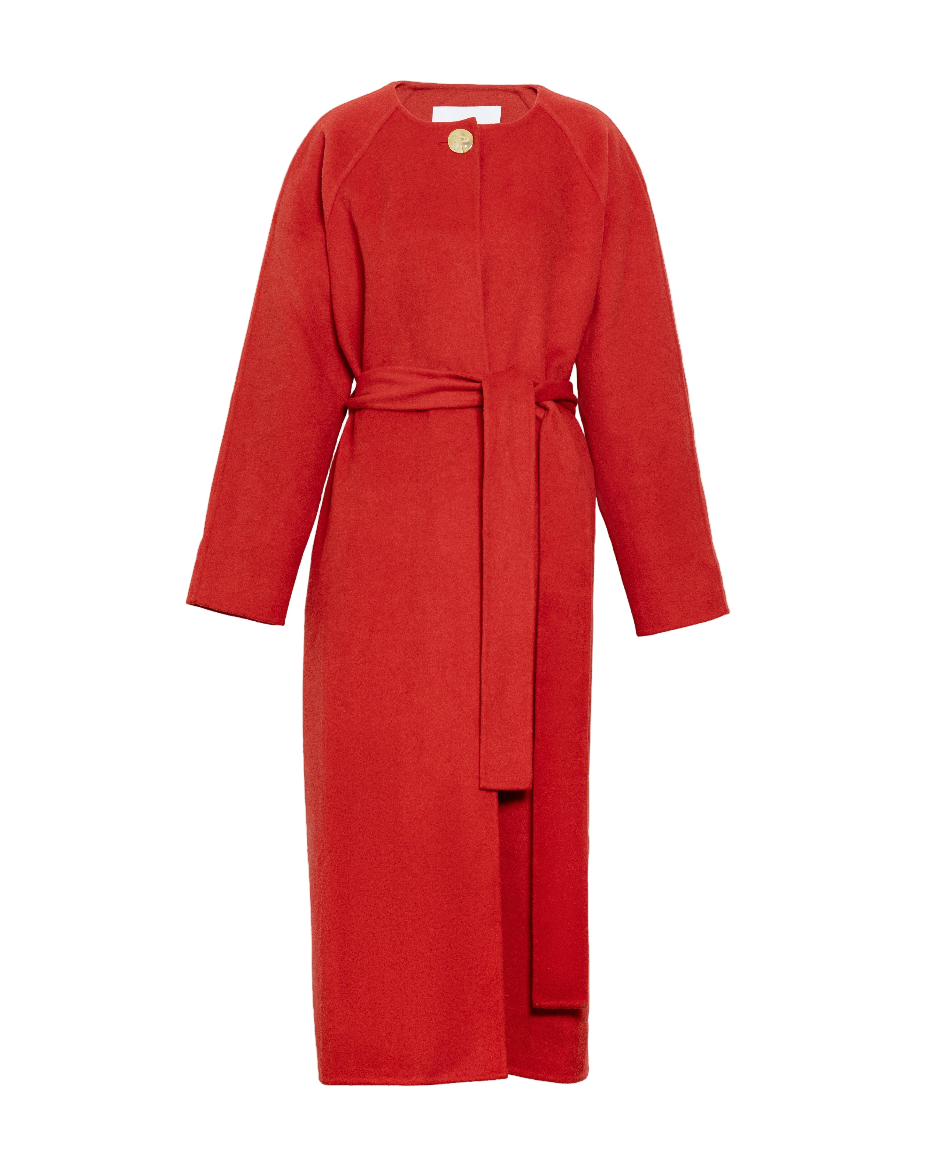 Milla Coat in Scarlet