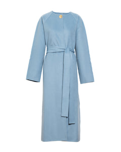 Milla Coat in Cloudy Seafoam