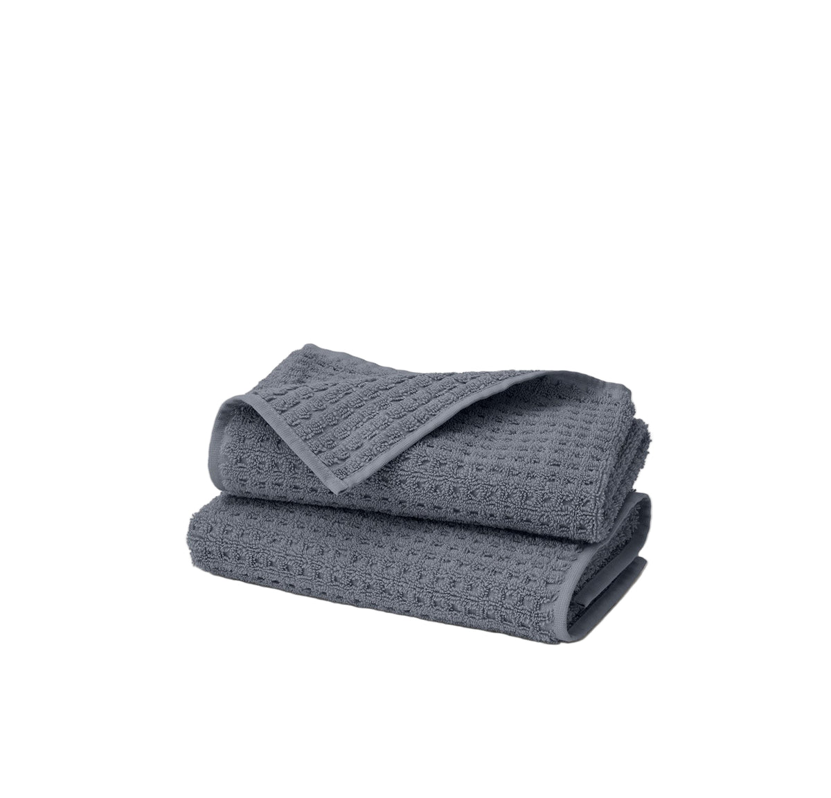 Turkish Waffle Hand Towel in Mineral, Set of 2