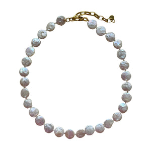 Mini Coin Pearl Necklace