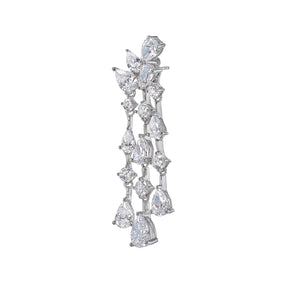 Mini Diamond Chandelier Earrings