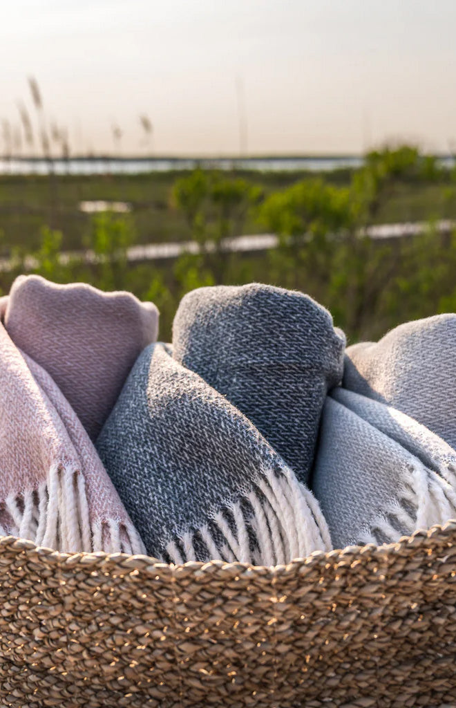 Mini Herringbone Throw